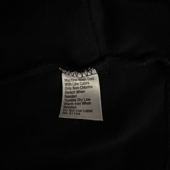 Kim Rogers Women's XL Black 3/4 Sleeve Open Front 100% Cotton Cardigan Sweater - Picture 5 of 6